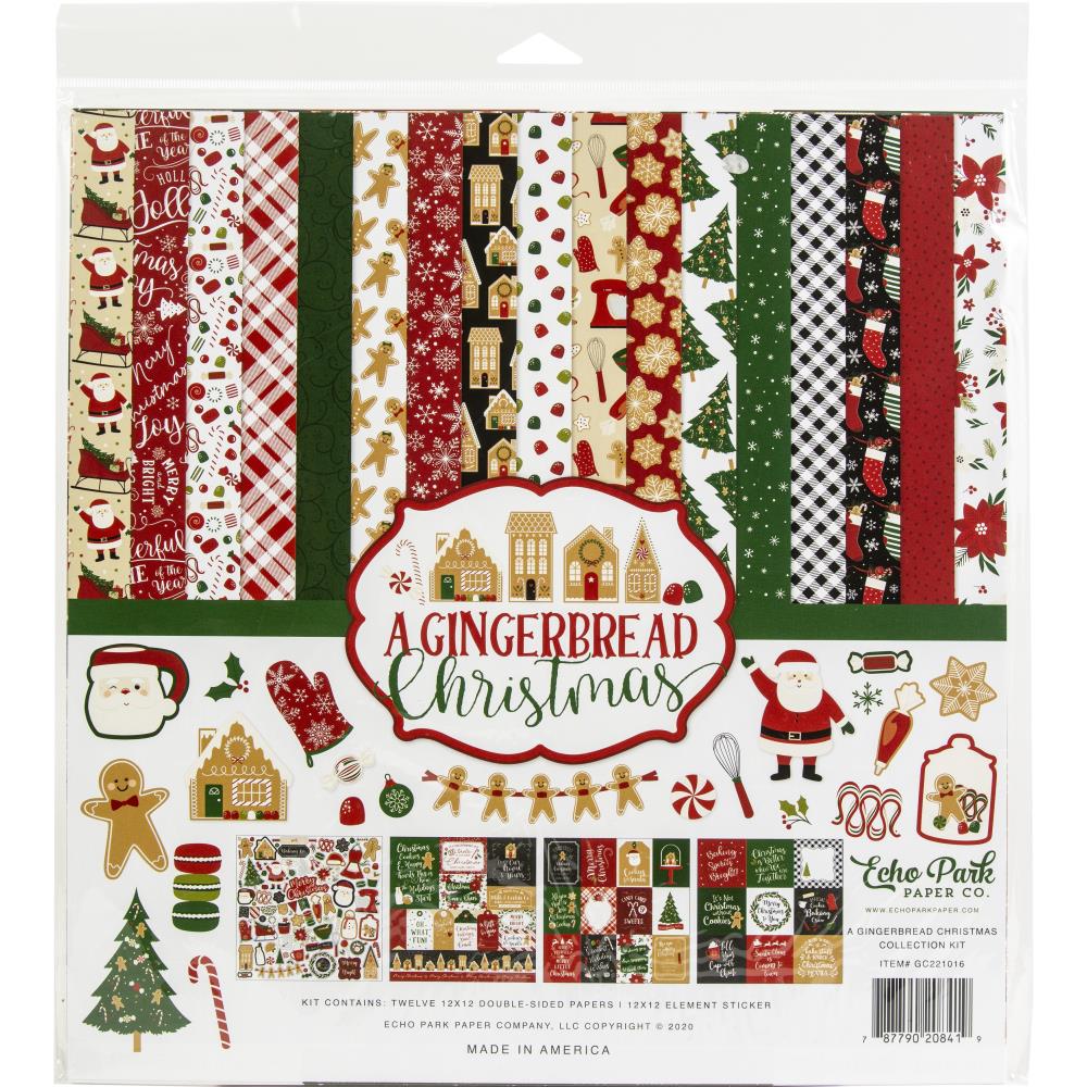 Have A Holly Jolly Christmas Collection 12 x 12 Scrapbook Sticker Sheet by  Echo Park Paper