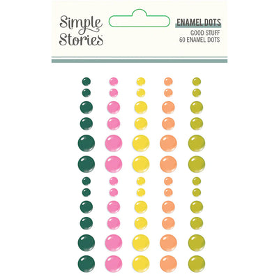 Good Stuff Enamel Dots - Simple Stories