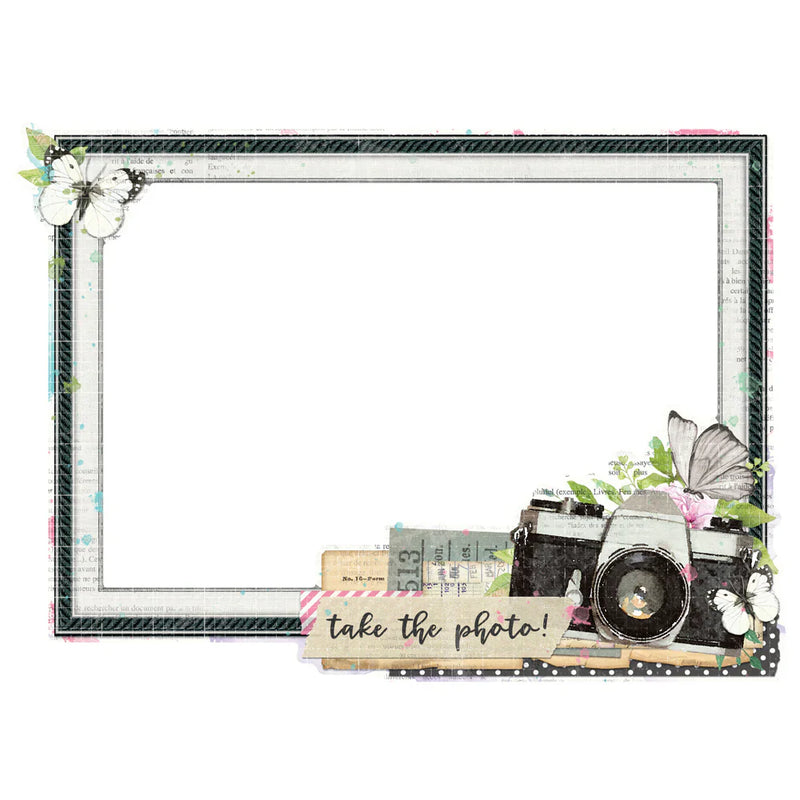 View 7 of Simple Vintage Life in Bloom Chipboard Frames - Simple Stories