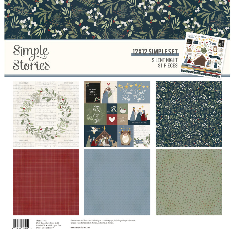 Silent Night Collection Kit - Simple Stories