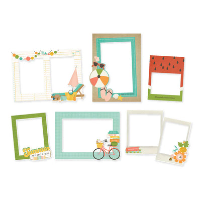 View 2 of Summer Snapshots Chipboard Frames - Simple Stories