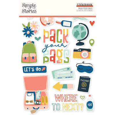 Pack Your Bags Sticker Book - Simple Stories