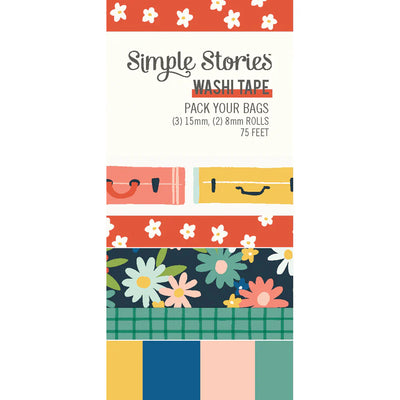 Pack Your Bags Washi Tape - Simple Stories