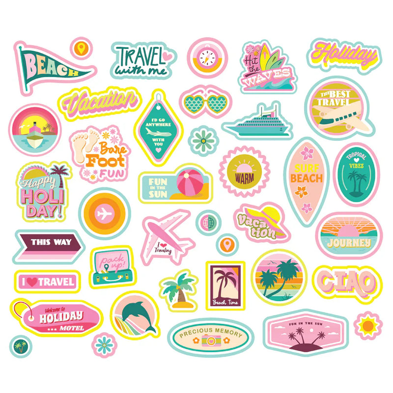 View 2 of Just Beachy Sticker Bits & Pieces - Simple Stories