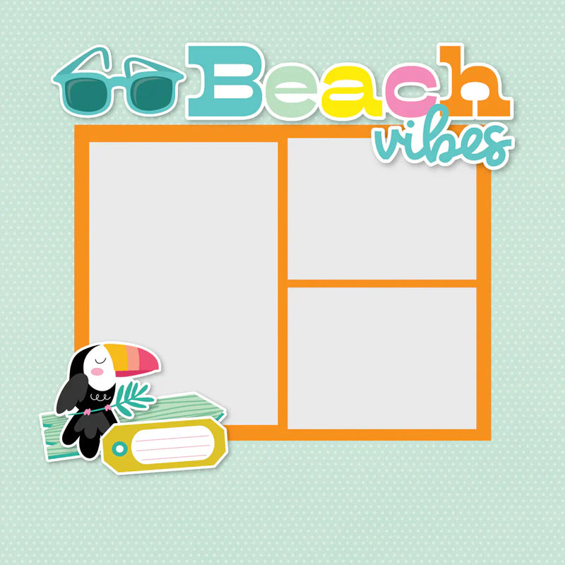 View 3 of Just Beachy Simple Page Pieces - Simple Stories