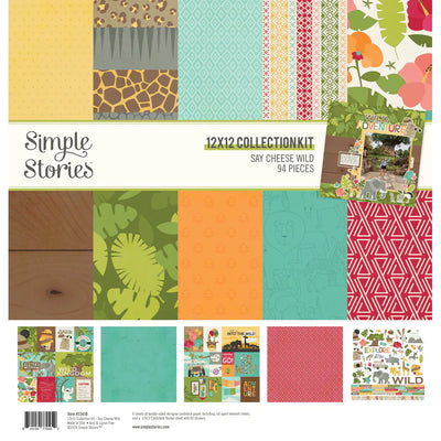 Say Cheese Wild Collection Kit - Simple Stories