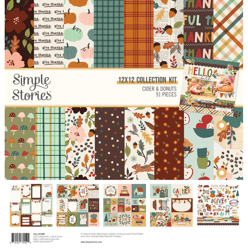 Cider & Donuts Collection Kit - Simple Stories