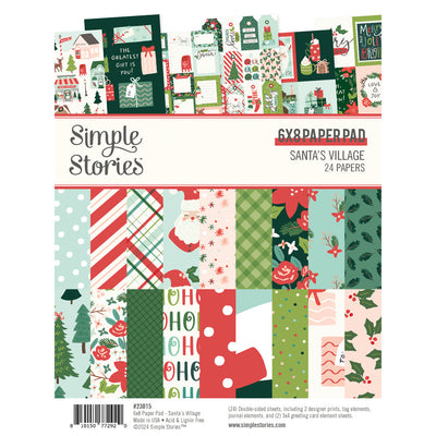 Santa's Village 6" x 8" Paper Pad - Simple Stories