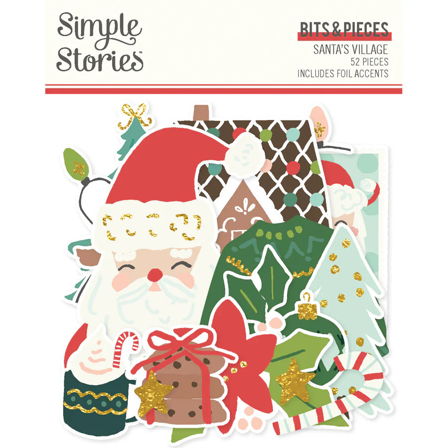 Santa's Village Bits & Pieces - Simple Stories