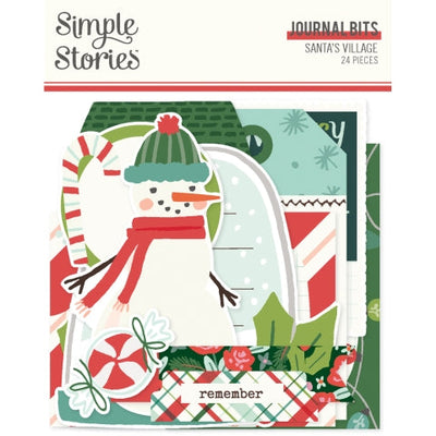 Santa's Village Journal Bits & Pieces - Simple Stories