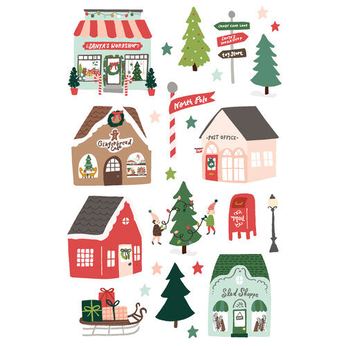 View 9 of Santa's Village Sticker Book - Simple Stories