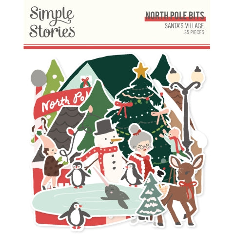 North Pole Bits & Pieces - Santa's Village - Simple Stories