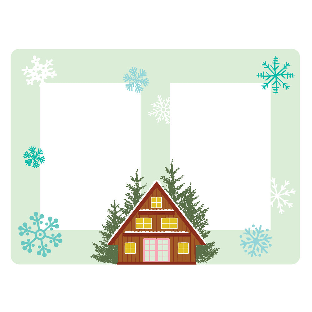 View 8 of Snow Pine Lodge Chipboard Frames - Simple Stories