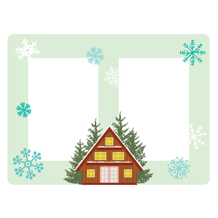 View 8 of Snow Pine Lodge Chipboard Frames - Simple Stories