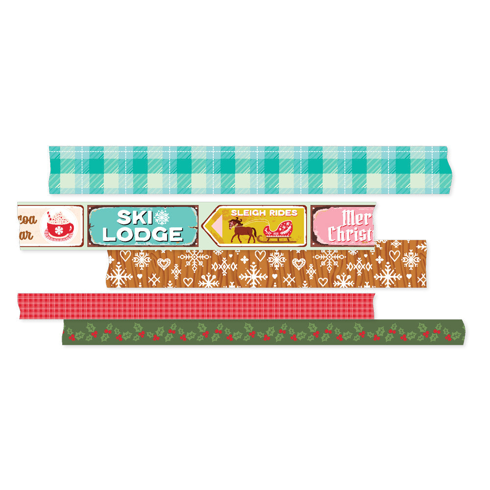 View 2 of Snow Pine Lodge Washi Tape - Simple Stories