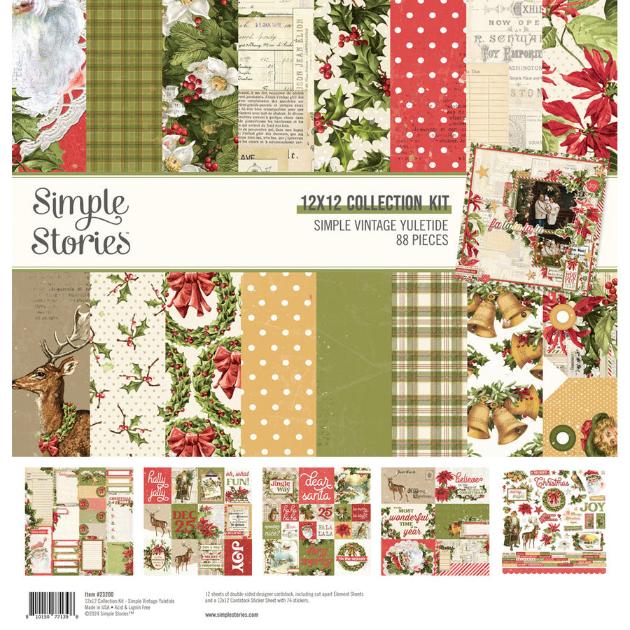 Simple Vintage Yuletide Collection Kit - Simple Stories