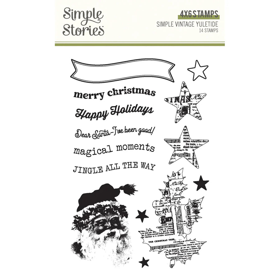 Simple Vintage Yuletide Stamps - Simple Stories