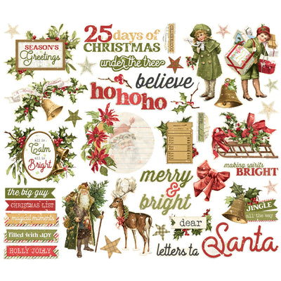 View 2 of Simple Vintage Yuletide Bits & Pieces - Simple Stories