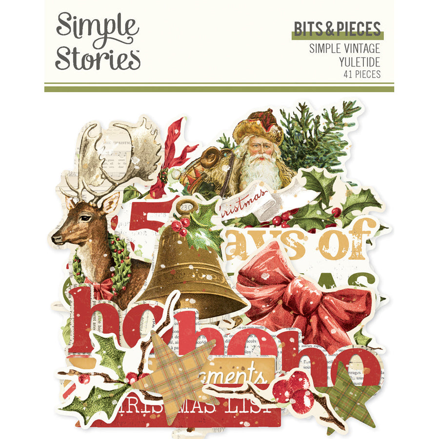 Simple Vintage Yuletide Bits & Pieces - Simple Stories