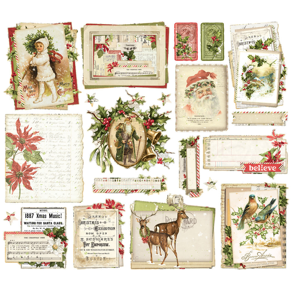 View 2 of Simple Vintage Yuletide Ephemera - Simple Stories