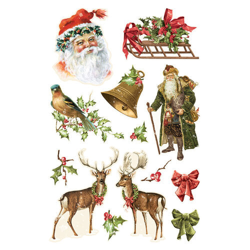 View 3 of Simple Vintage Yuletide Sticker Book - Simple Stories