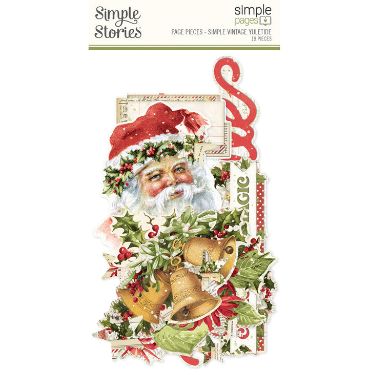 Simple Vintage Yuletide Simple Pages Page Pieces - Simple Stories