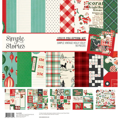 Simple Vintage Holly Jolly Collection Kit - Simple Stories