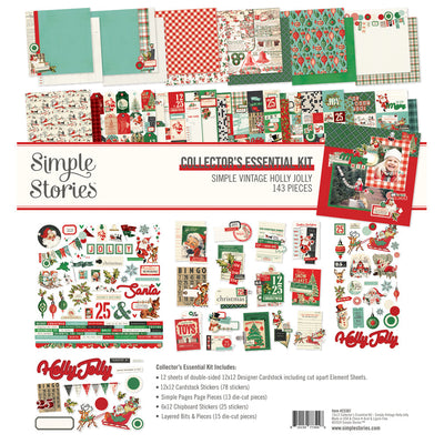 Simple Vintage Holly Jolly Collector's Essential Kit - Simple Stories