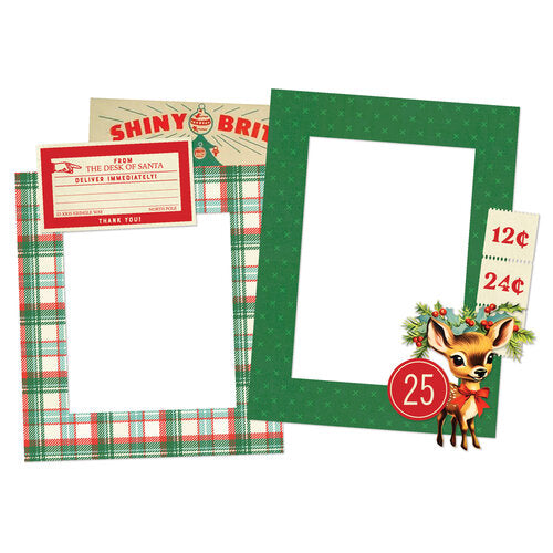 View 5 of Simple Vintage Holly Jolly Chipboard Frames - Simple Stories