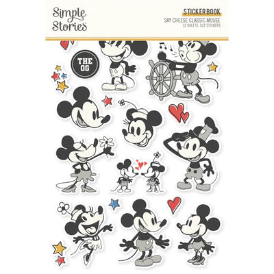 Say Cheese Classic Mouse Sticker Book - Simple Stories