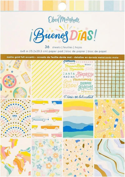 Buenos Dias 6 X 8 Paper Pad - American Crafts