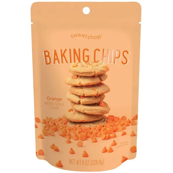 Orange  Baking Chips - Sweetshop