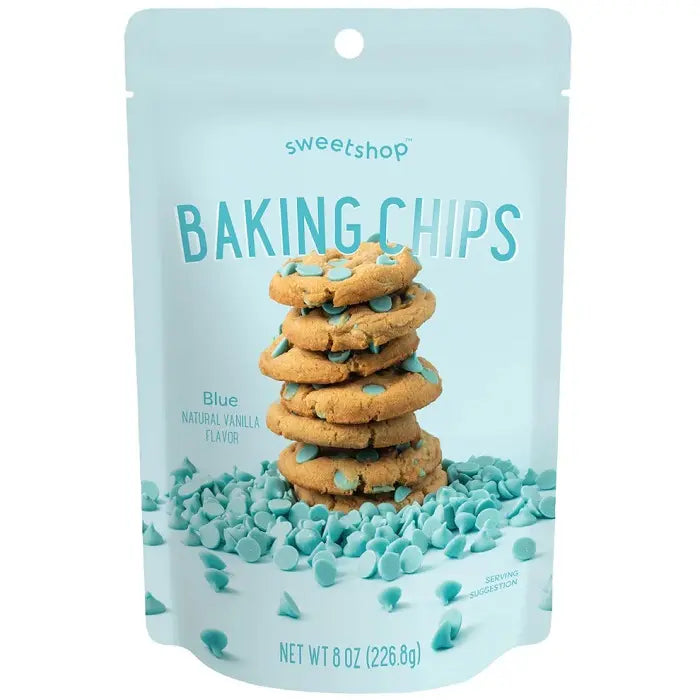 Blue Baking Chips - Sweetshop