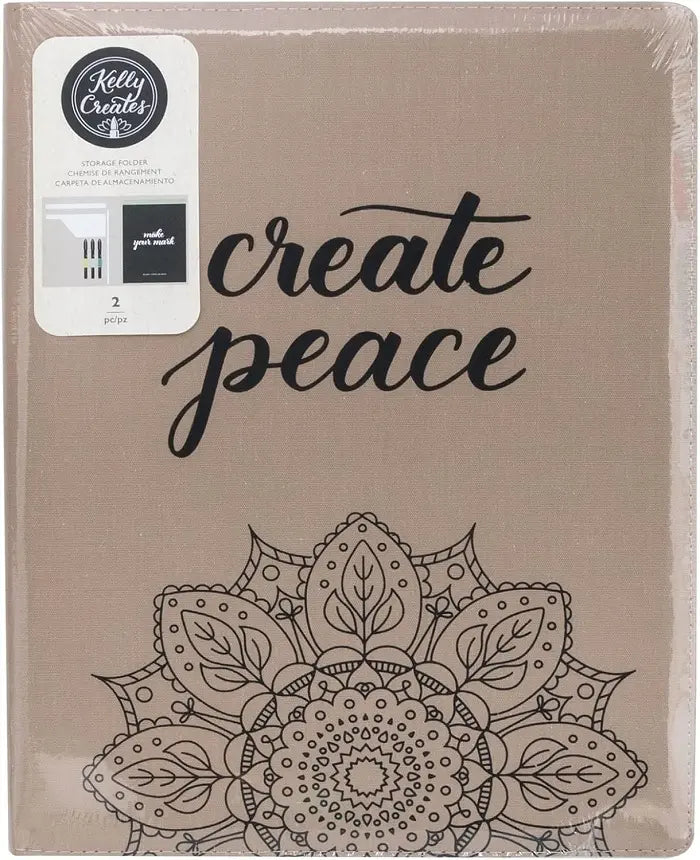 Kelly Create Storage Folder 2 Pieces - American Crafts