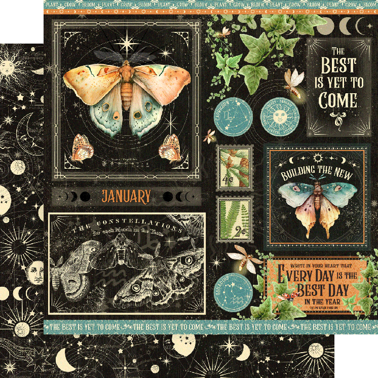 View 2 of Life is Abundant 8" x 8" Collection Pack - Graphic 45