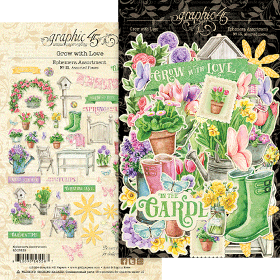 Grow with Love Ephemera Set - Graphic 45