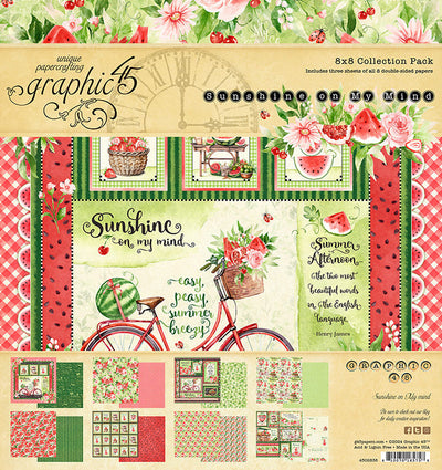 Sunshine on my Mind 8" x 8" Collection Pack - Graphic 45