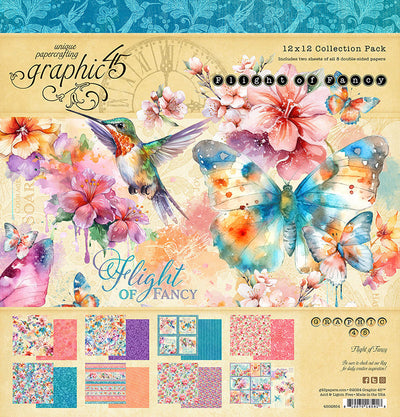 Flight of Fancy 12" x 12" Collection Pack - Graphic 45