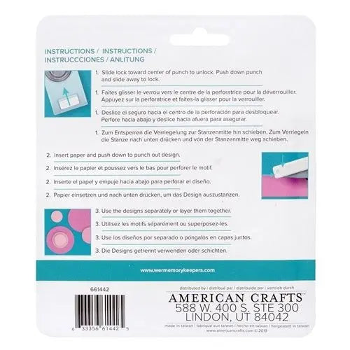 Punch Nesting Circles 3 Pieces - American Crafts