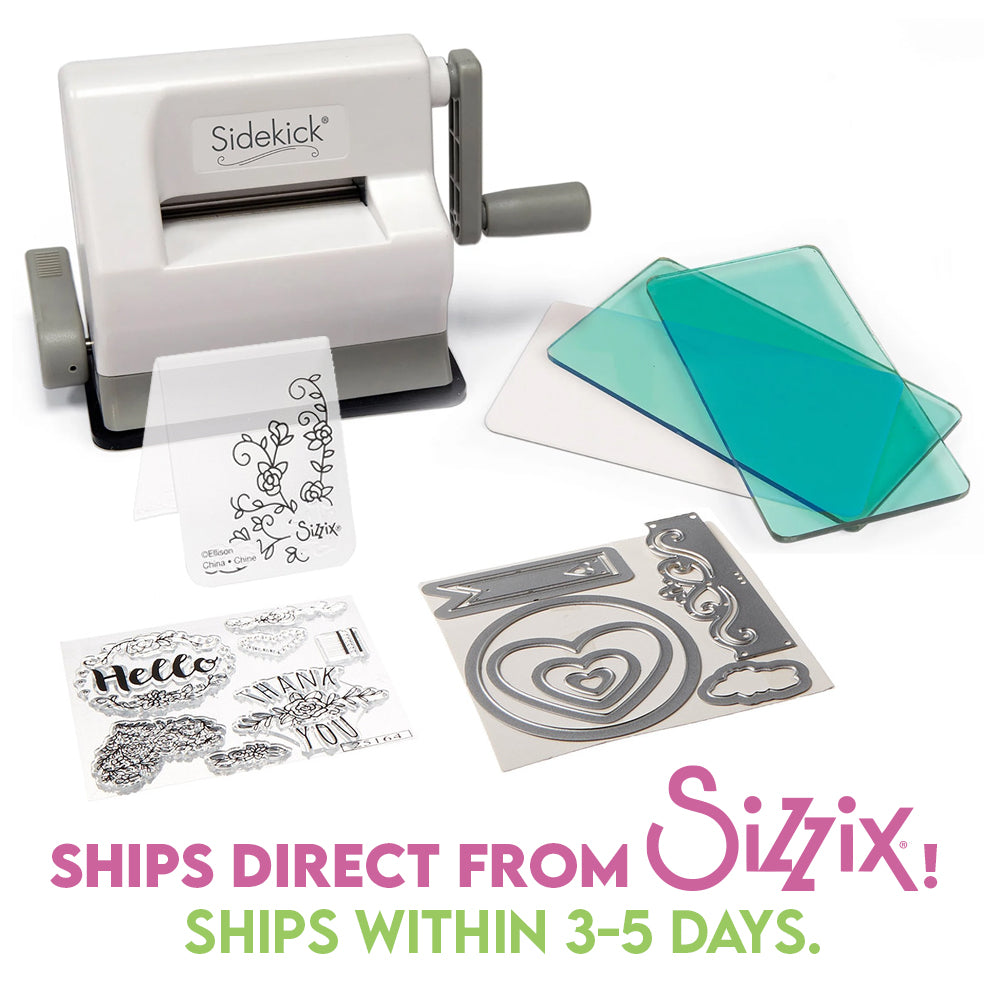 Sidekick Starter Kit (White & Gray) - Sizzix