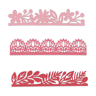 Decorative Edges Thinlits Die Set - Sizzix