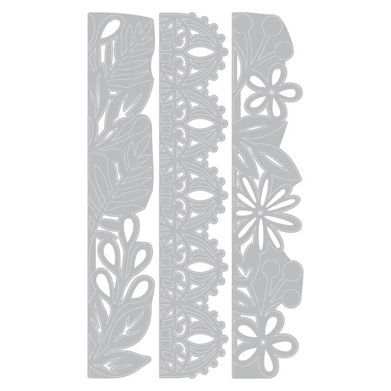 View 2 of Decorative Edges Thinlits Die Set - Sizzix