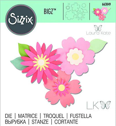 View 5 of Bold Blossoms Bigz Die by Laura Kate - Sizzix