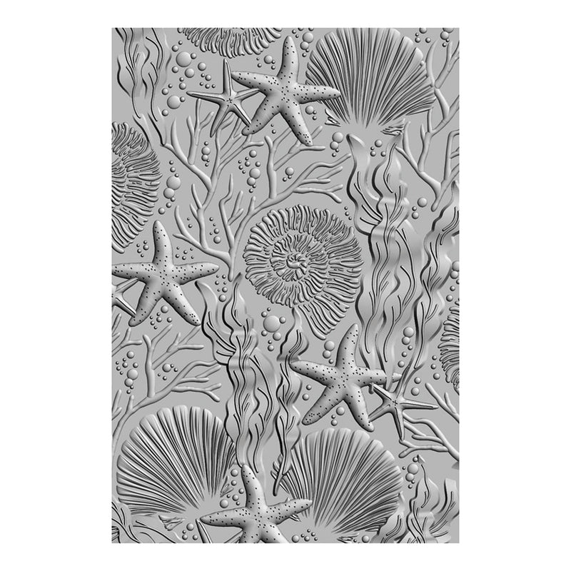 View 5 of Under the Sea 3-D Textured Impressions Embossing Folder by Kath Breen - Sizzix