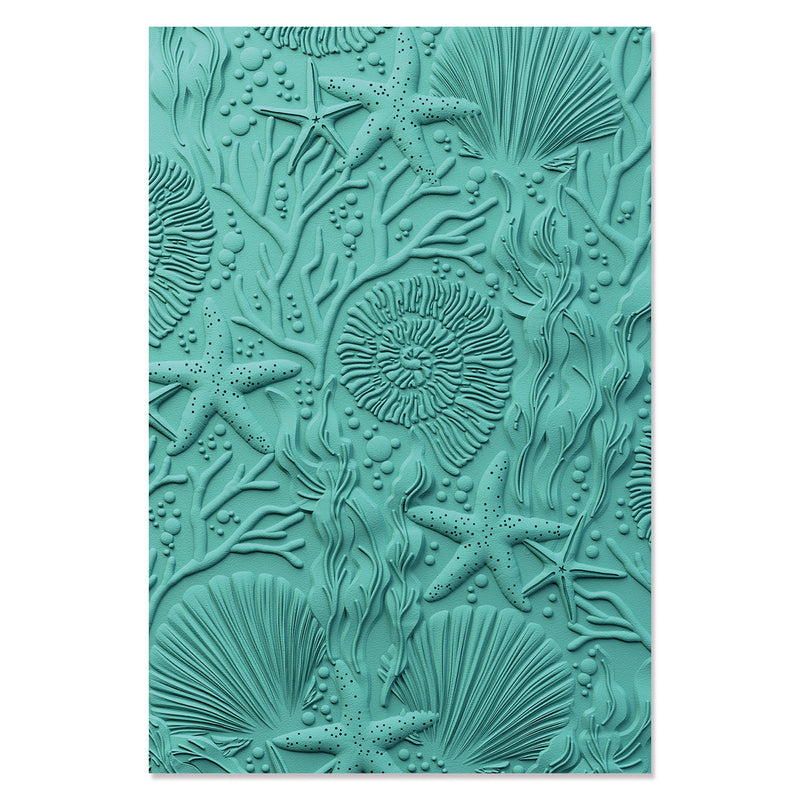 View 6 of Under the Sea 3-D Textured Impressions Embossing Folder by Kath Breen - Sizzix