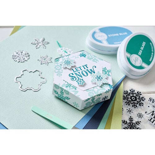 View 3 of White Christmas #2 Framelits Die Set by Catherine Pooler - Sizzix