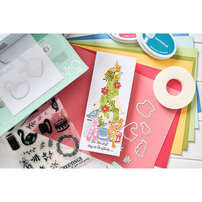 View 8 of Days of Christmas A5 Clear Stamps Set by Catherine Pooler - Sizzix