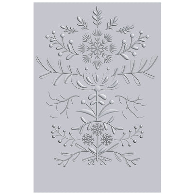 View 4 of Yuletide 3-D Textured Impressions Embossing Folder by Catherine Pooler - Sizzix