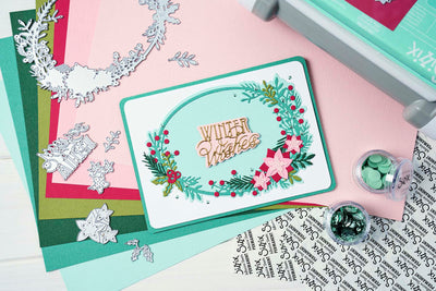 View 5 of Winter Wishes #2 Thinlits Die Set by Jen Long - Sizzix