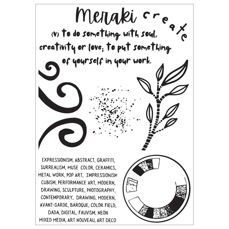 View 3 of Create Clear Stamps Set w/ Layering Stencils - Studio by Cat Kerr - Sizzix